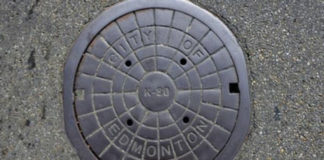 Edmonton committee greenlights sewer odour control plan Edmonton manhole image
