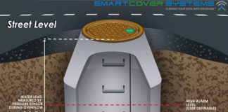 New sensors, data transmission technology improves sewer system management SmartCover sensors
