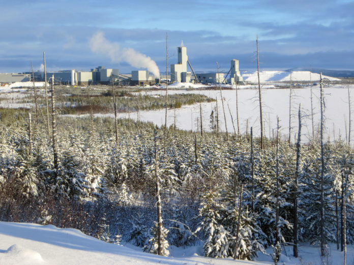 Eleonore gold mine in northern Quebec