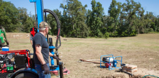 Water well drilling takes careful preparation and experience Lone Star Drills