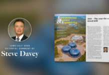2020 – The year the earth stood still Steve Davey editorial