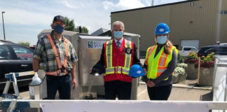 Alberta city launches sewage pilot project for biofuel conversion Chestermere Mayor and representatives