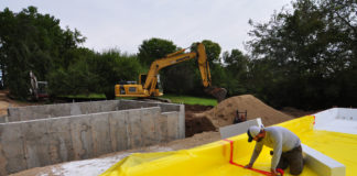 Improving vapour barriers and installation practices allows safer development vapour barrier installation