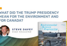 What did the Trump presidency mean for the environment and for Canada? Editorial comment by Steve Davey