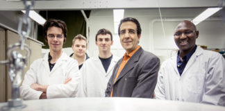 Quebec team studies new class of electrodes to degrade PFAS in water INRS-PFAS-Researchers