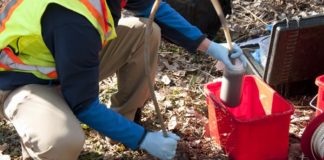 Regulating and removing PFOA and PFOS to protect public health water-soil-sampling-stock-photo