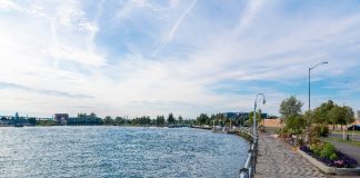 St. Mary's River in Sault Ste. Marie