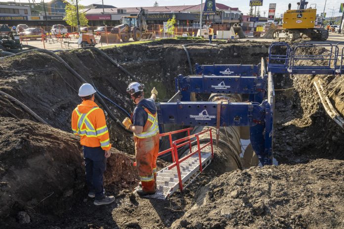 water main break