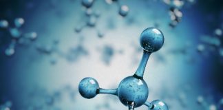 B.C. on track to achieve 2025 methane reduction target as amendments take effect Science concept. Methane or Ammonium molecules. 3D rendered illustration.
