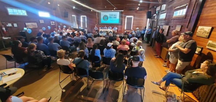 strike meeting Charlottetown-water-strike