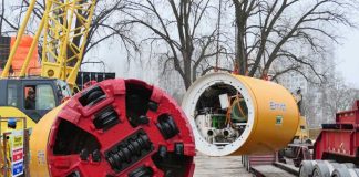 London nears completion of $18M downtown sewer expansion beneath Thames River London tunnels