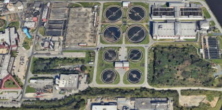 The WWTP is a tertiary Enhanced Nutrient Removal (ENR) treatment system with an 81 MGD design capacity.