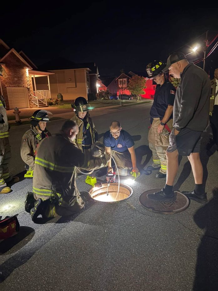 fire Halifax sewer spill team